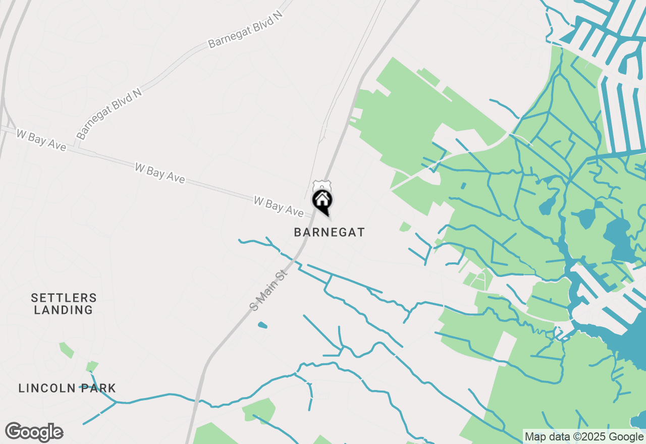 Map of 688 E Bay Avenue, Barnegat, NJ 08005