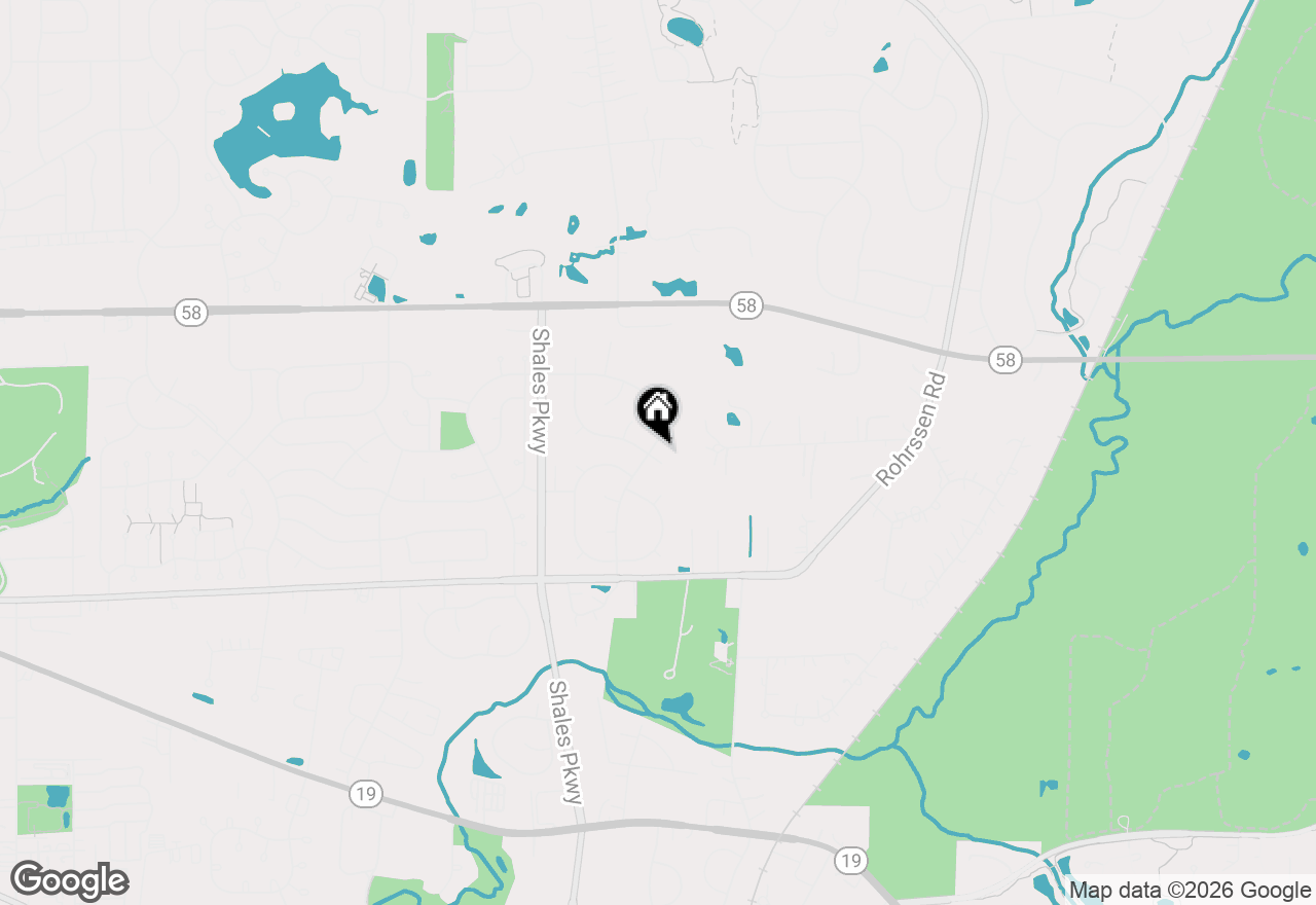 Map of 1492 Eliot Trail, Elgin, IL 60120