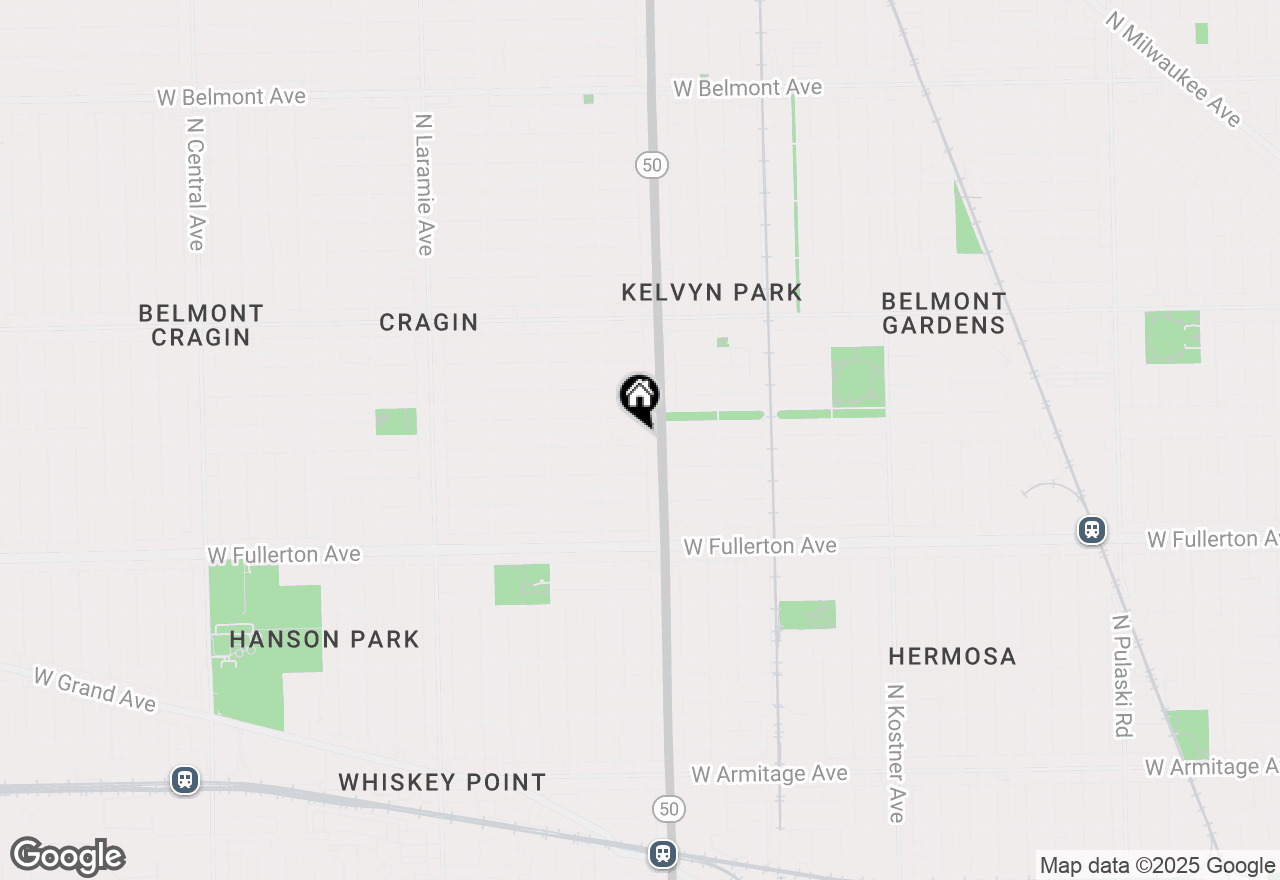 Map of 4821 W Wrightwood Avenue, Chicago, IL 60639