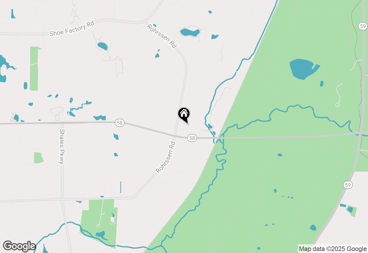 Map of 5520 Bear Claw Court, Hoffman Estates, IL 60192