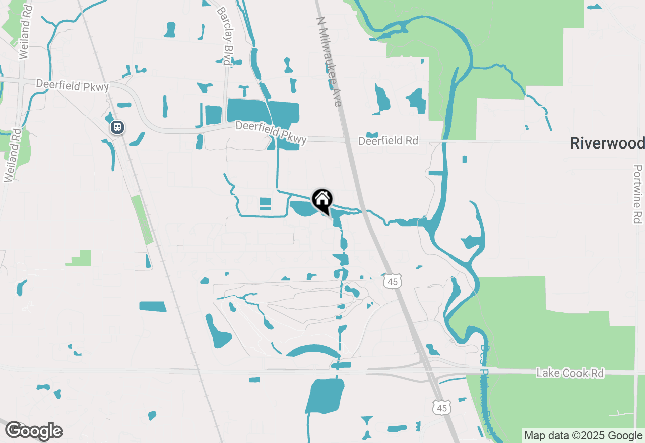 Map of 355 Kildeer Lane, Deerfield, IL 60015