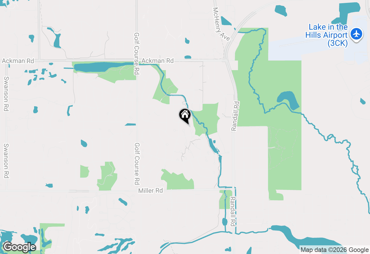 Map of 528 Penny Lane, Crystal Lake, IL 60014