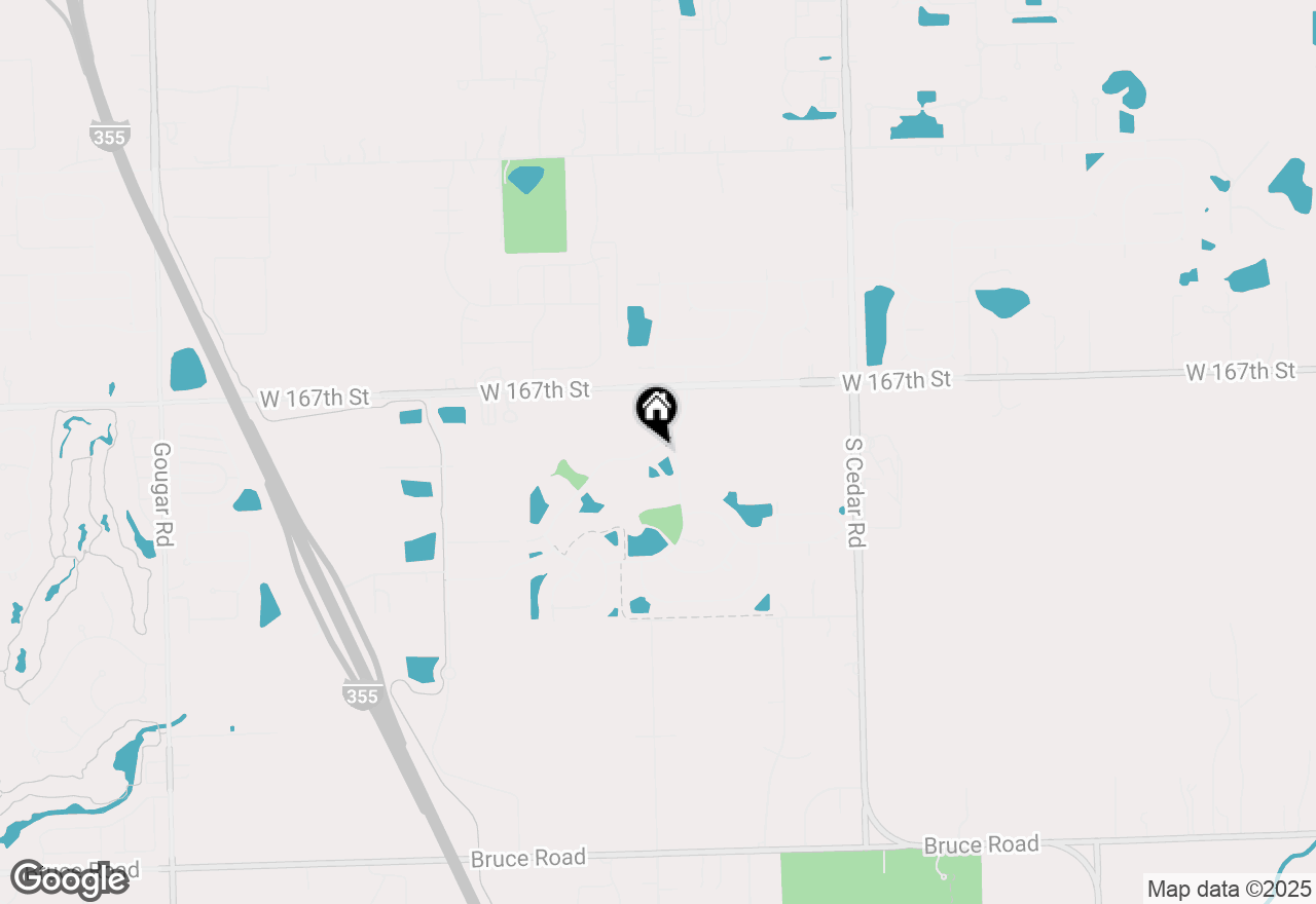 Map of 15129 W Pinewood Road, Lockport, IL 60441