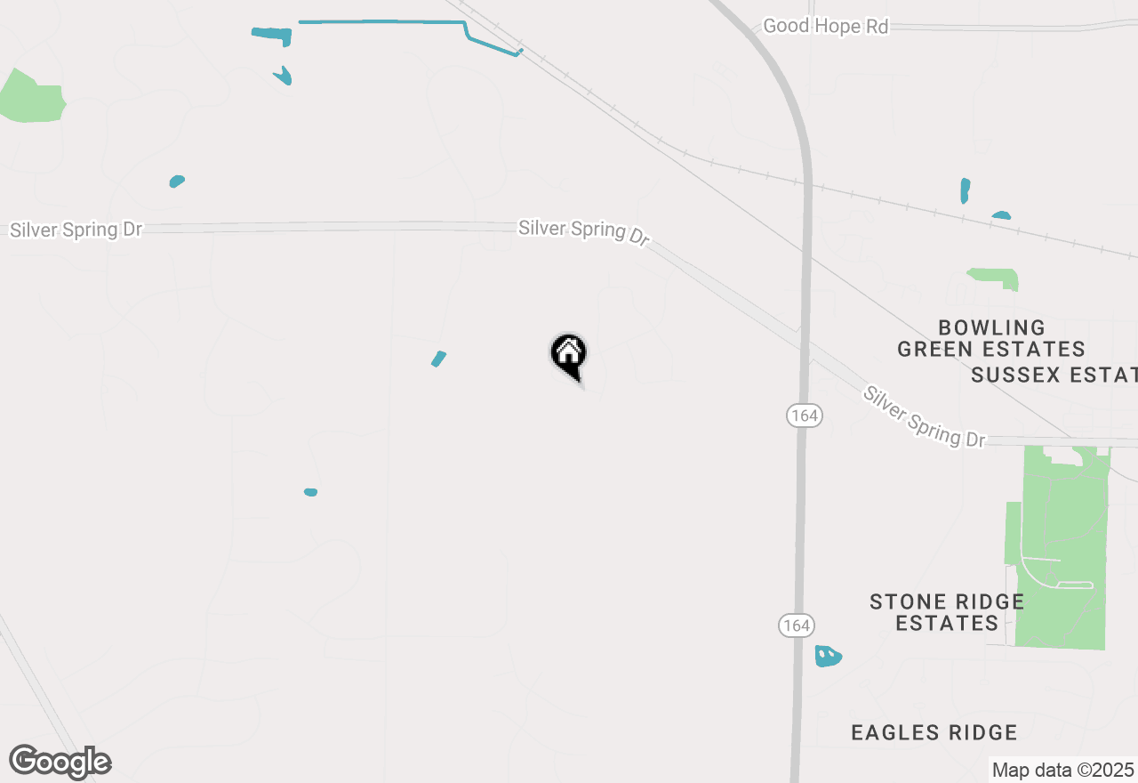 Map of N65W25583 Beaver Creek Ln, Sussex, WI 53089
