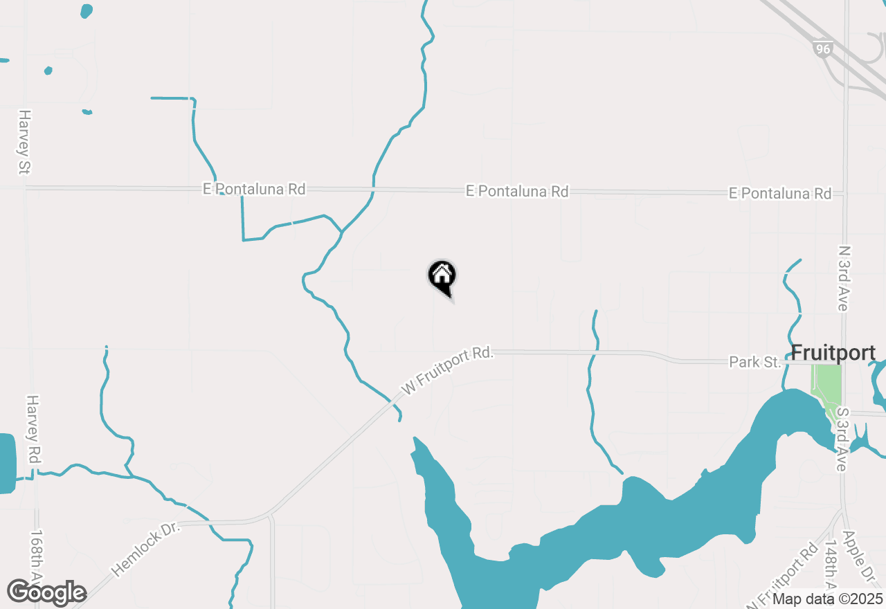 Map of 6890 14th Street, Spring Lake, MI 49456