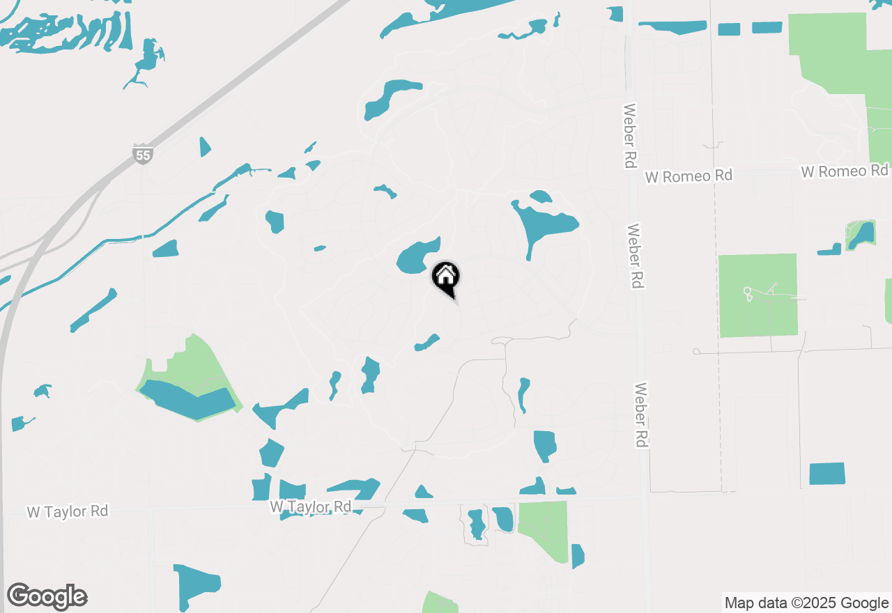 Map of 13825 S Balsam Lane #D, Plainfield, IL 60544