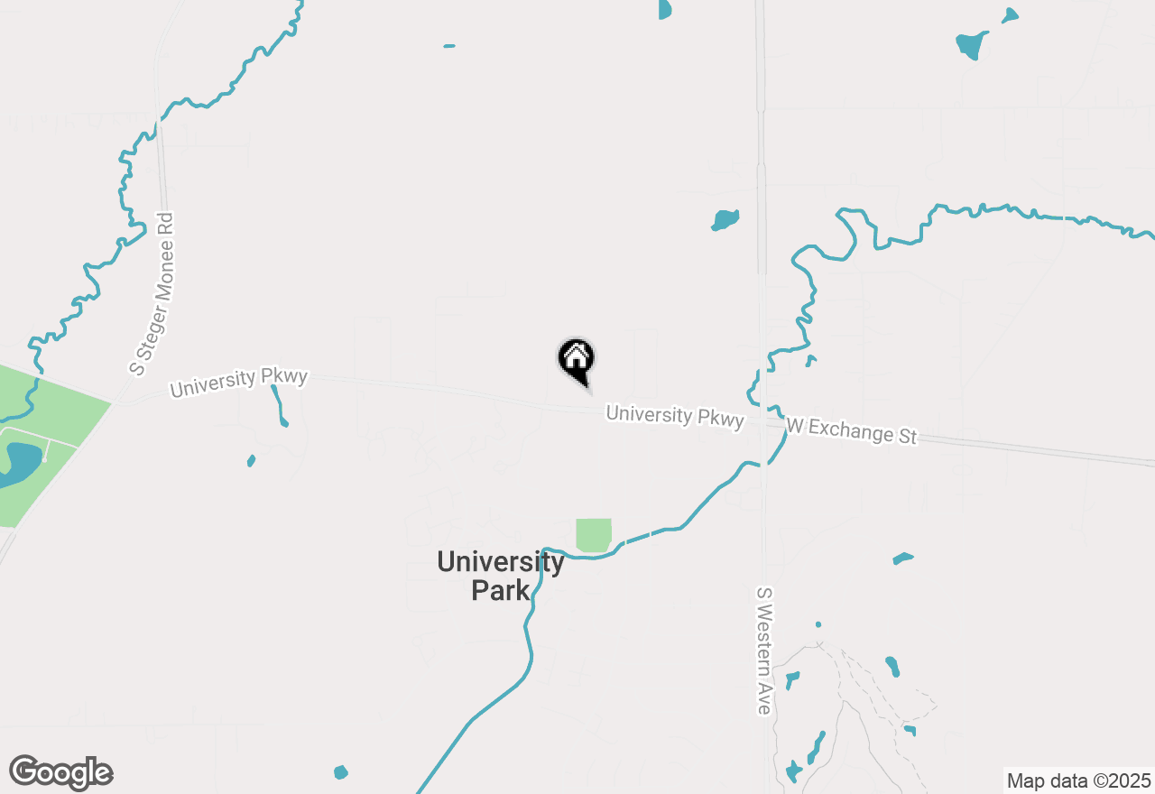 Map of 724 University Parkway, University Park, IL 60484