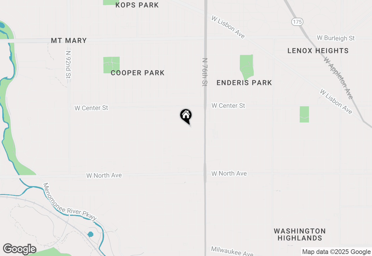 Map of 7808 Livingston Ave, Wauwatosa, WI 53213