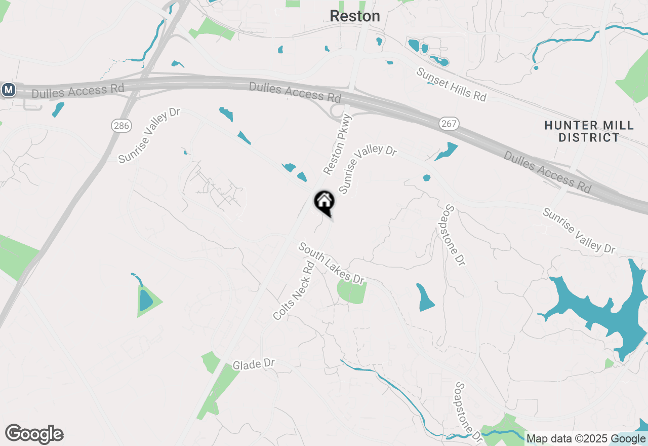 Map of 2018 Colts Neck Road #1B, Reston, VA 20191