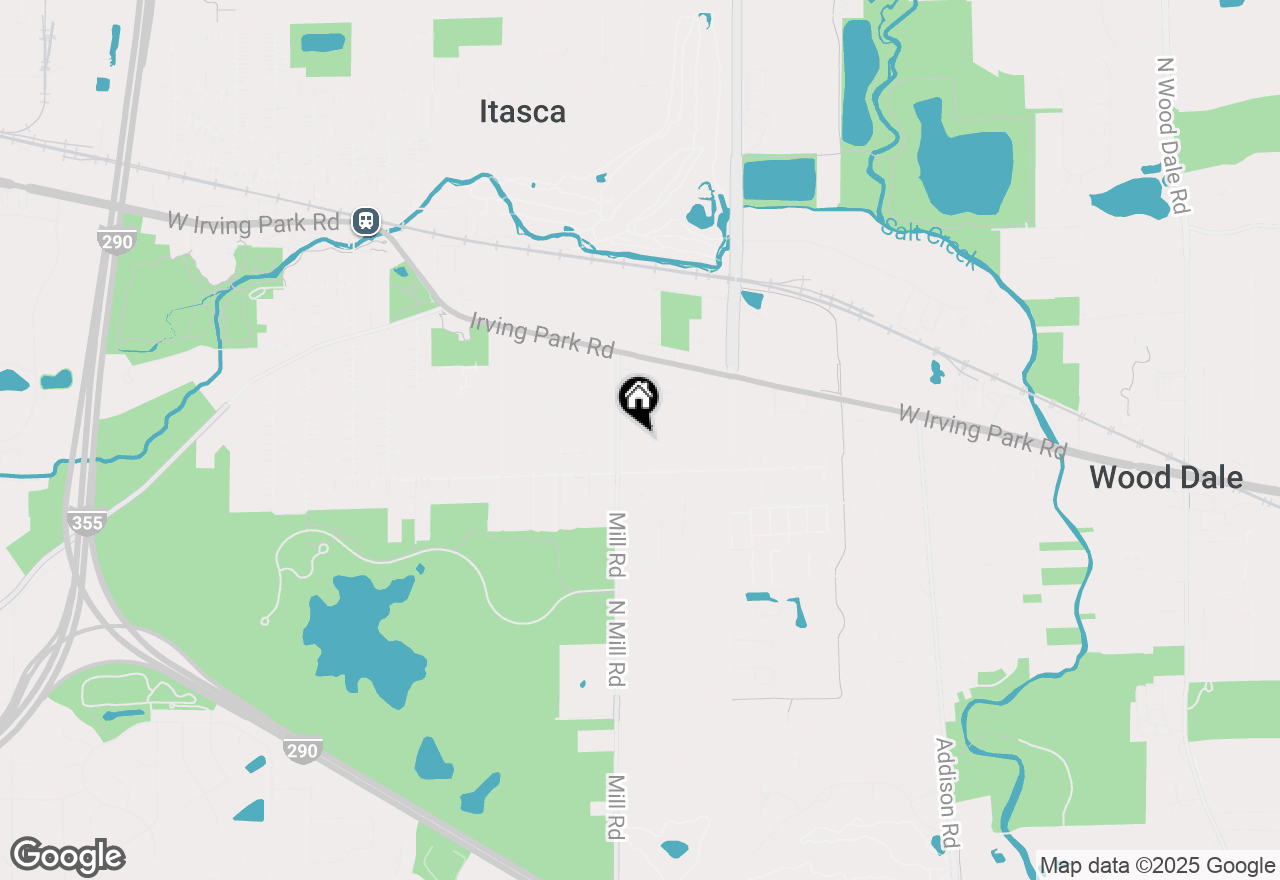 Map of 424 Emmerson Avenue, Itasca, IL 60143