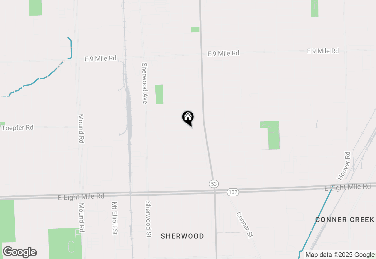 Map of 7541 Orchard Avenue, Warren, MI 48091