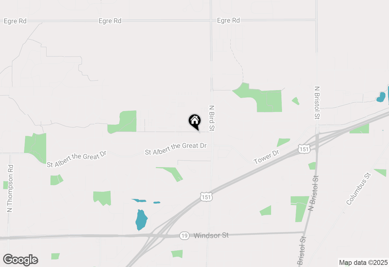 Map of 952 Chandler Lane, Sun Prairie, WI 53590