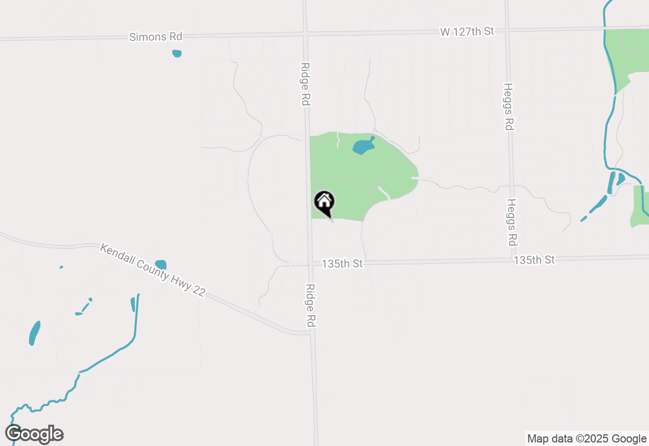 Map of 26640 Lindengate Circle, Plainfield, IL 60585