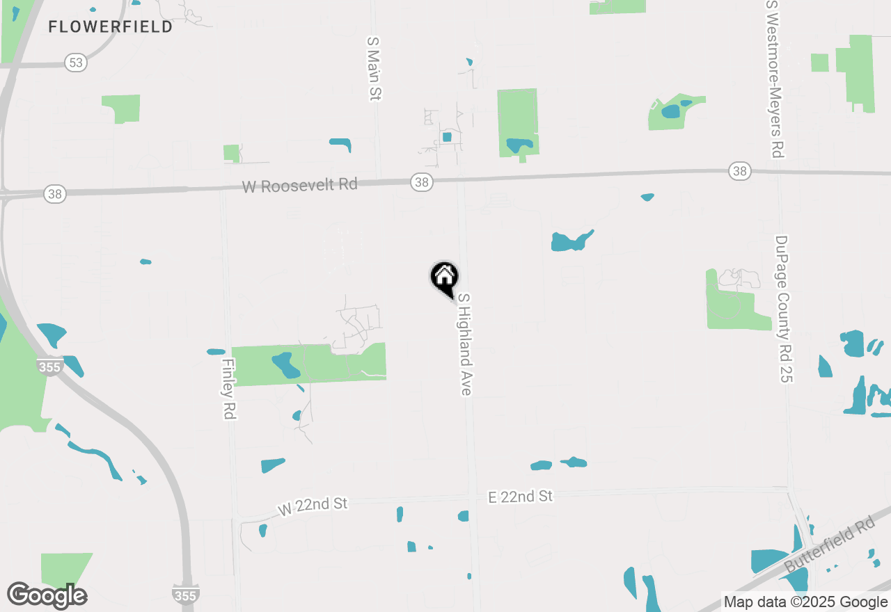 Map of 120 E 15th Street, Lombard, IL 60148