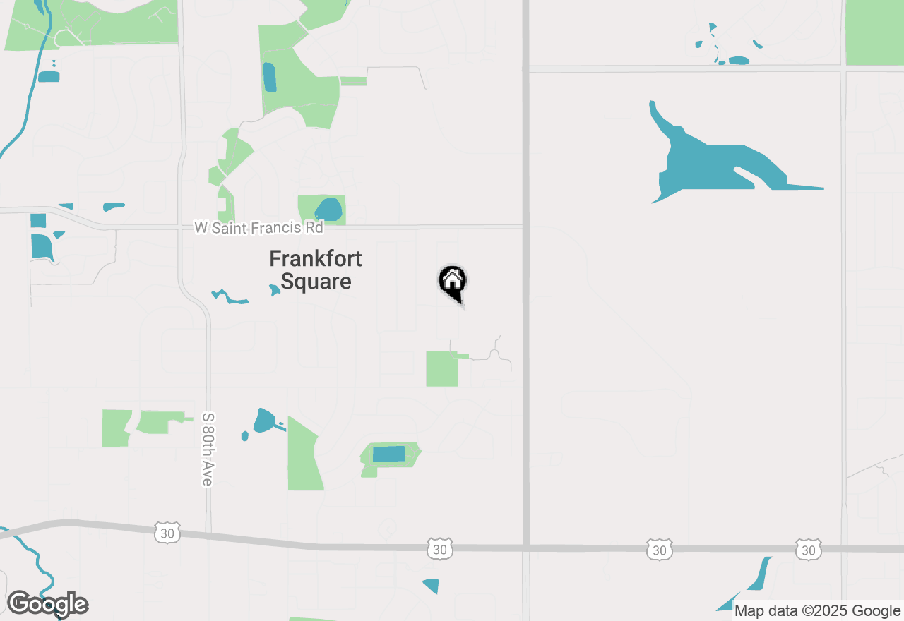 Map of 20508 S Hunter Drive, Frankfort, IL 60423