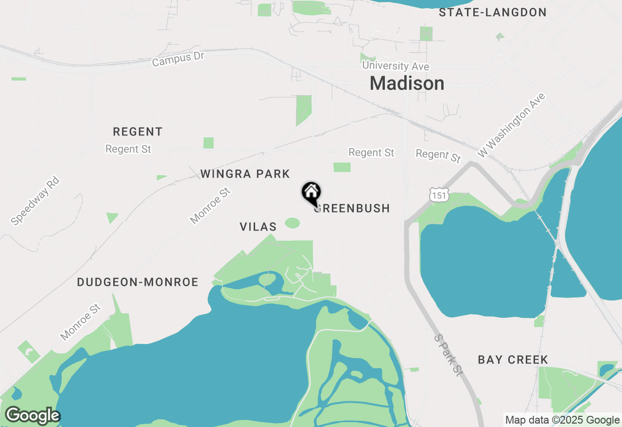 Map of 310 S Randall Avenue, Madison, WI 53715