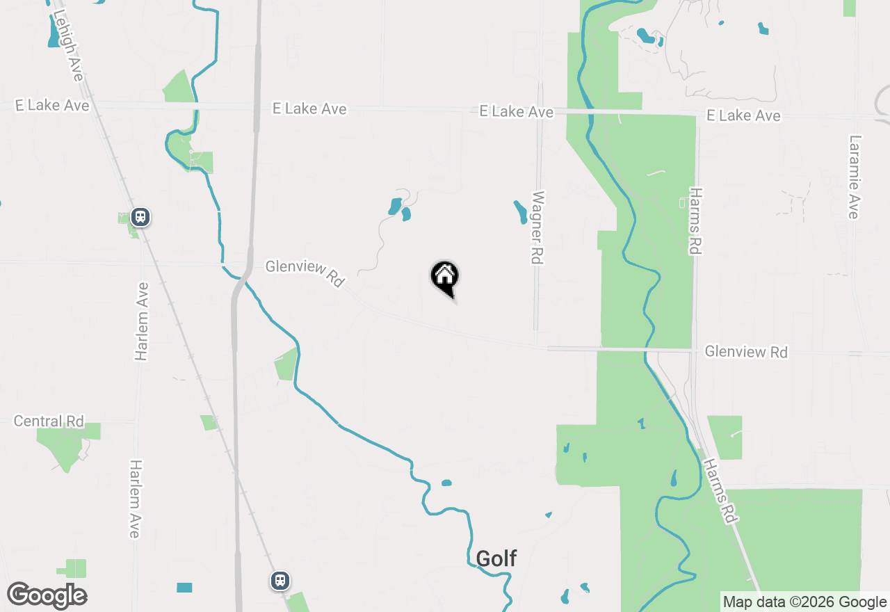 Map of 1115 Golfview Lane, Glenview, IL 60025