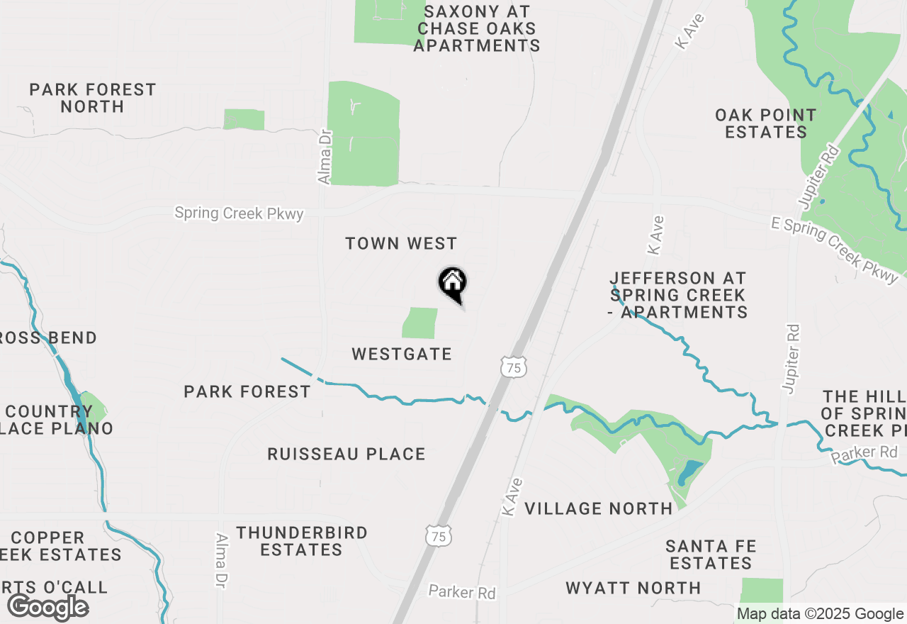 Map of 721 Wedgegate Drive, Plano, TX 75023