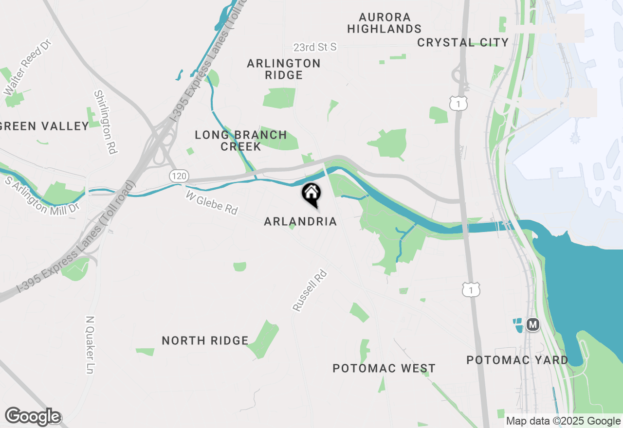 Map of 3926 Charles Avenue, Alexandria, VA 22305