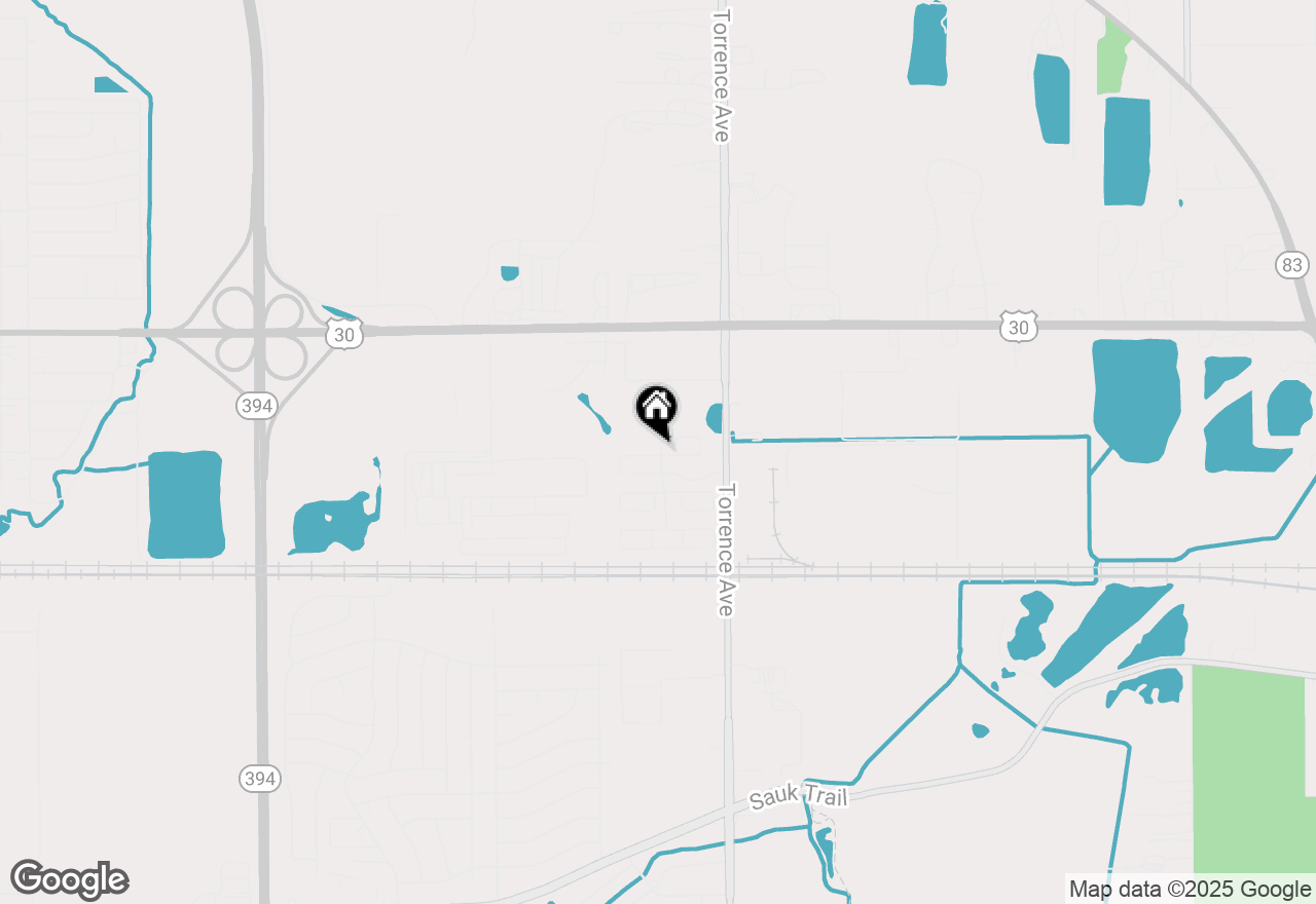 Map of 50 Candlelight Drive #50, Sauk Village, IL 60411