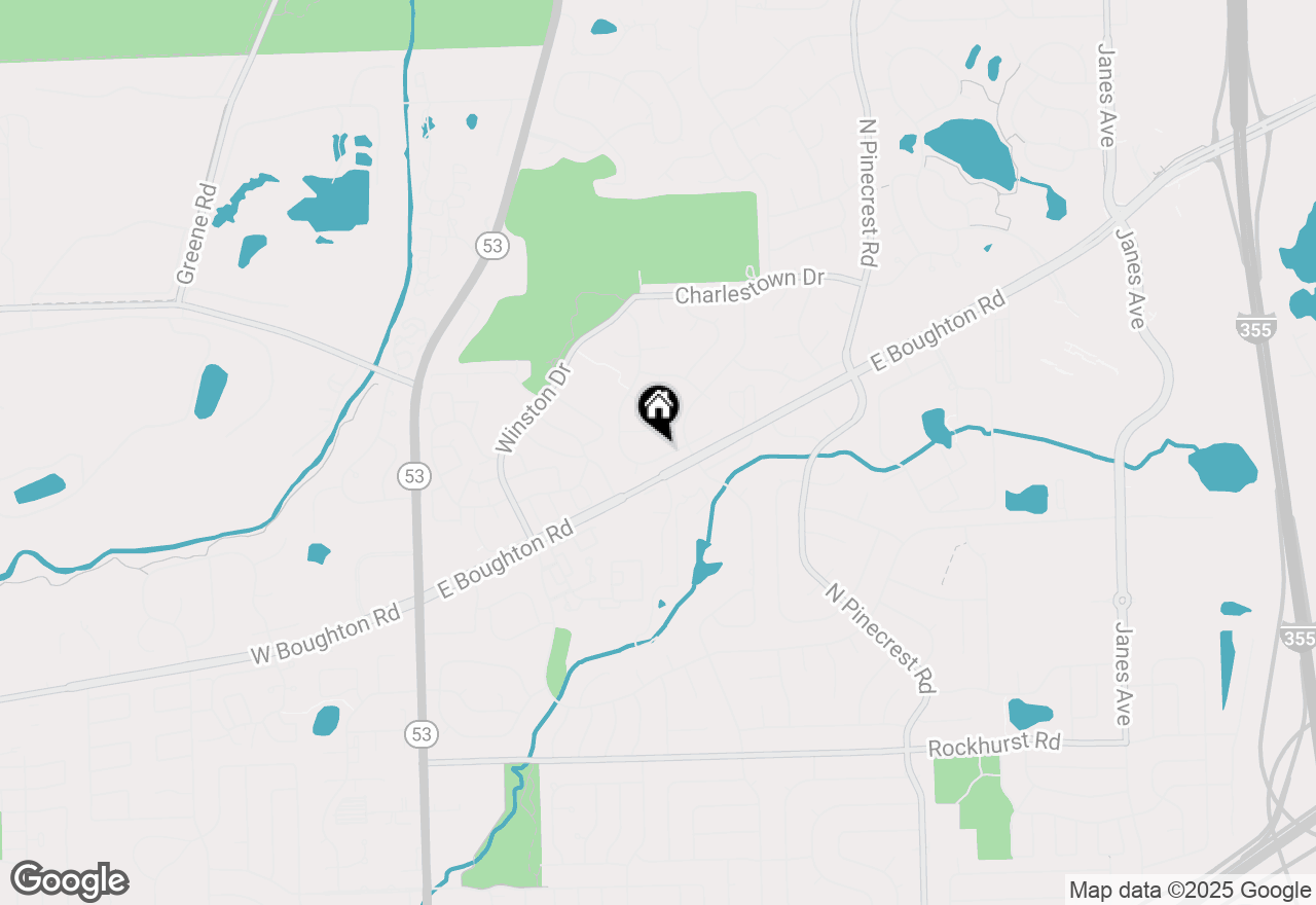 Map of 226 Hampshire Lane, Bolingbrook, IL 60440