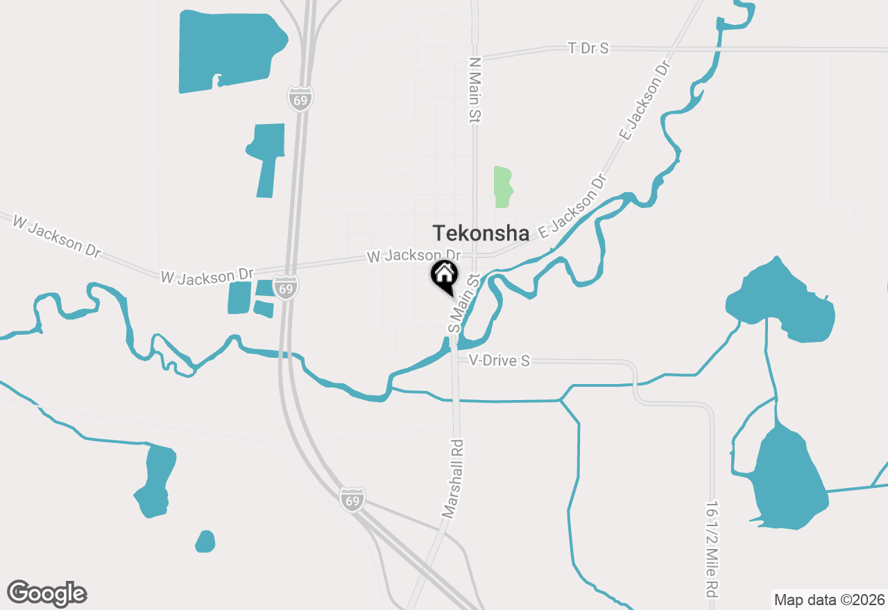 Map of 330 S Church Street, Tekonsha, MI 49092