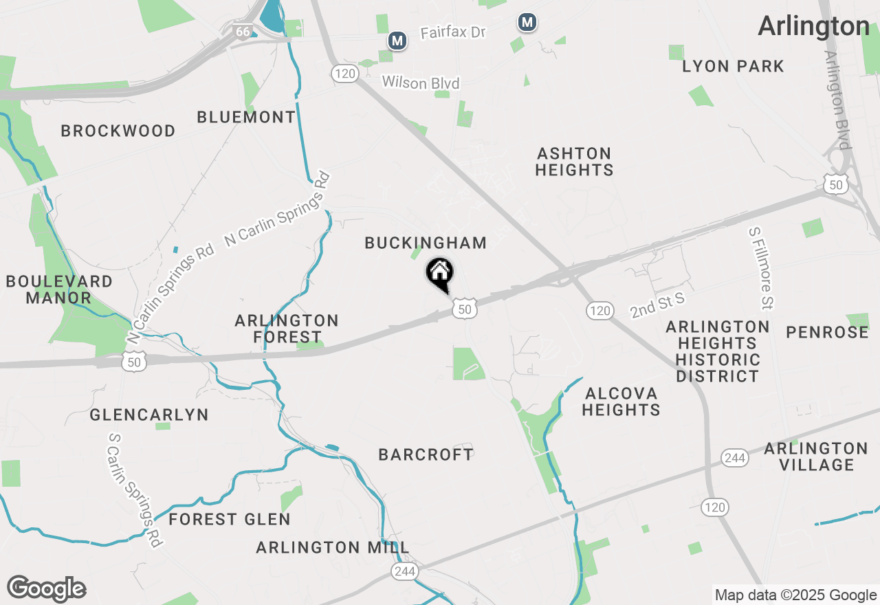 Map of 4501 Arlington Boulevard #118, Arlington, VA 22203