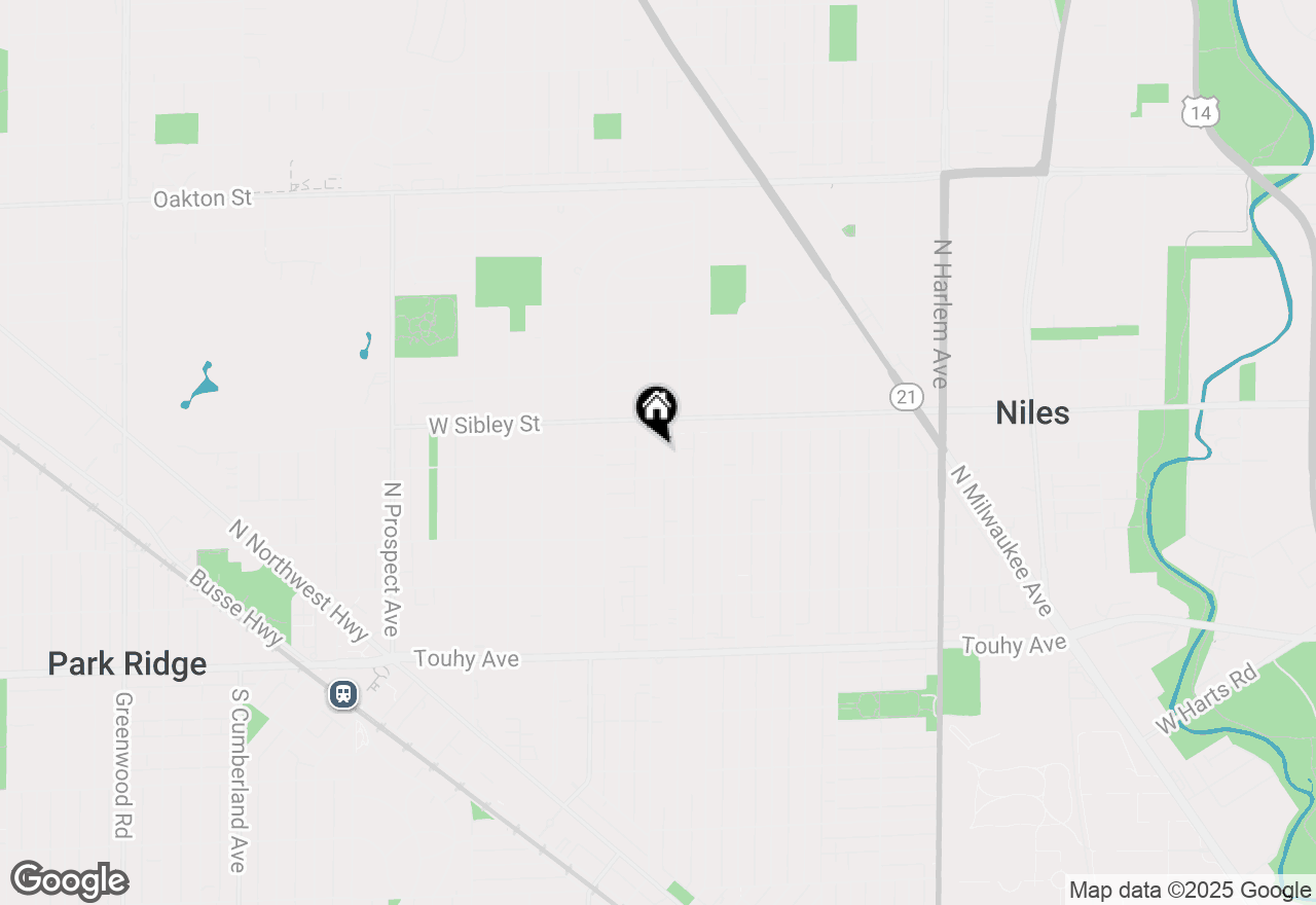 Map of 7525 N Overhill Avenue, Chicago, IL 60631