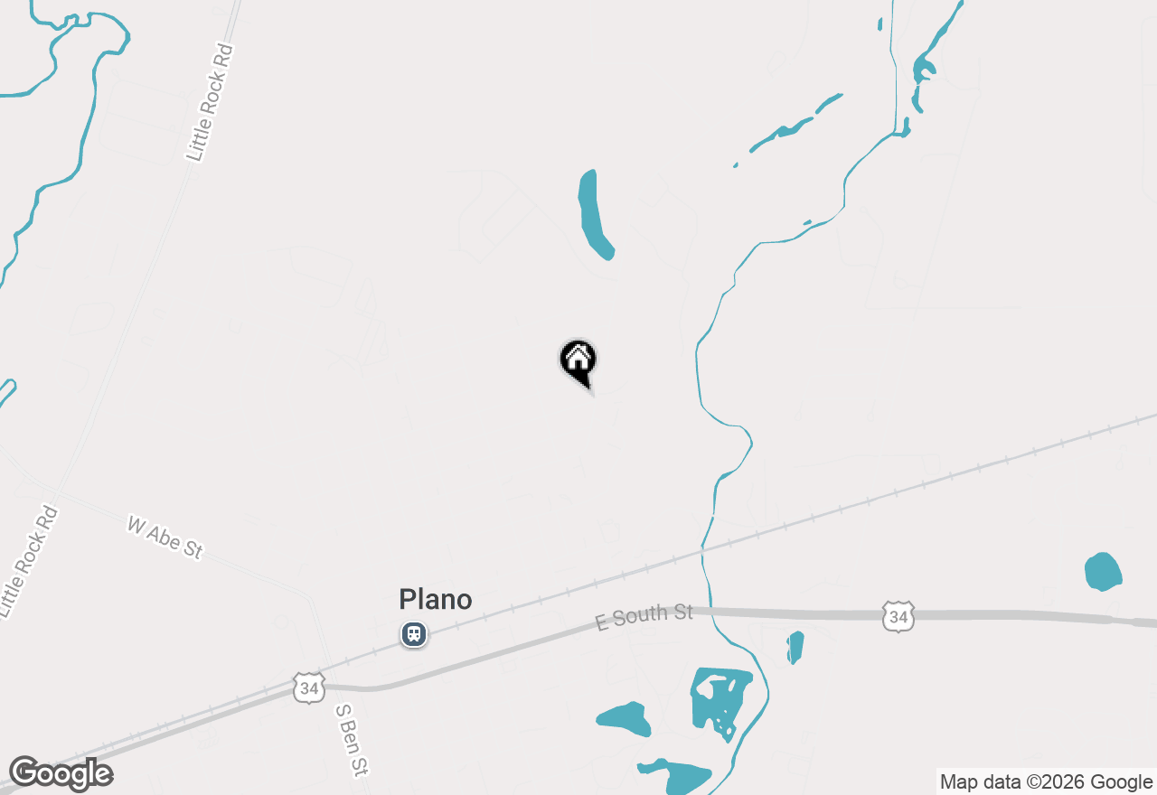 Map of 707 E Prairie Street, Plano, IL 60545