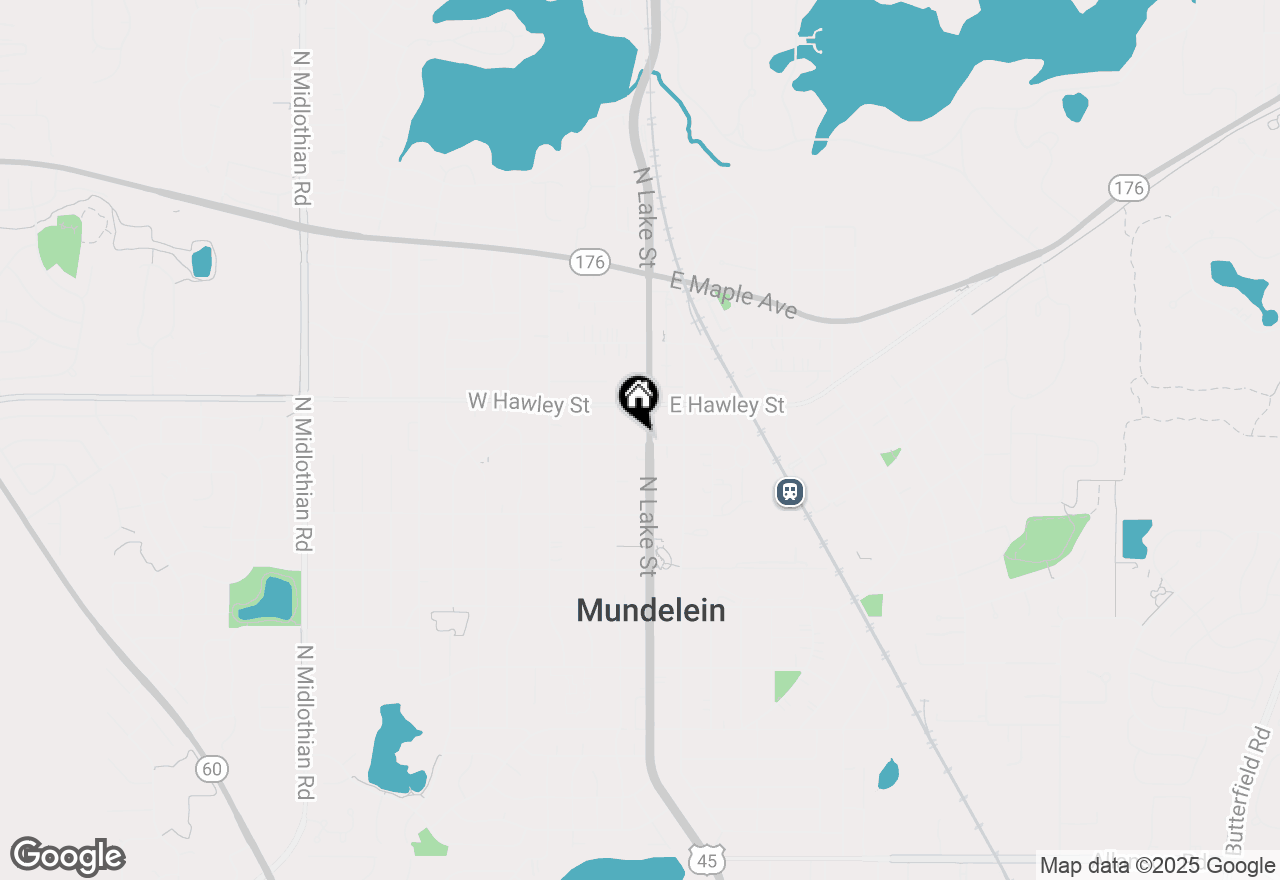 Map of 300 N Lake Street, Mundelein, IL 60060