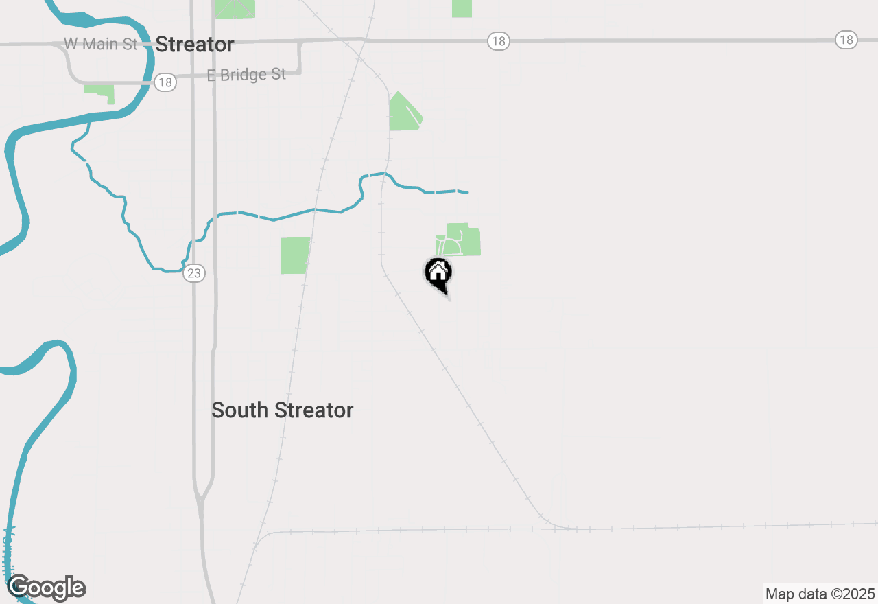 Map of 1116 Arthur Street, Streator, IL 61364