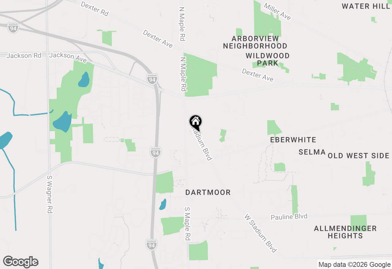 Map of 2333 W Stadium, Ann Arbor, MI 48104