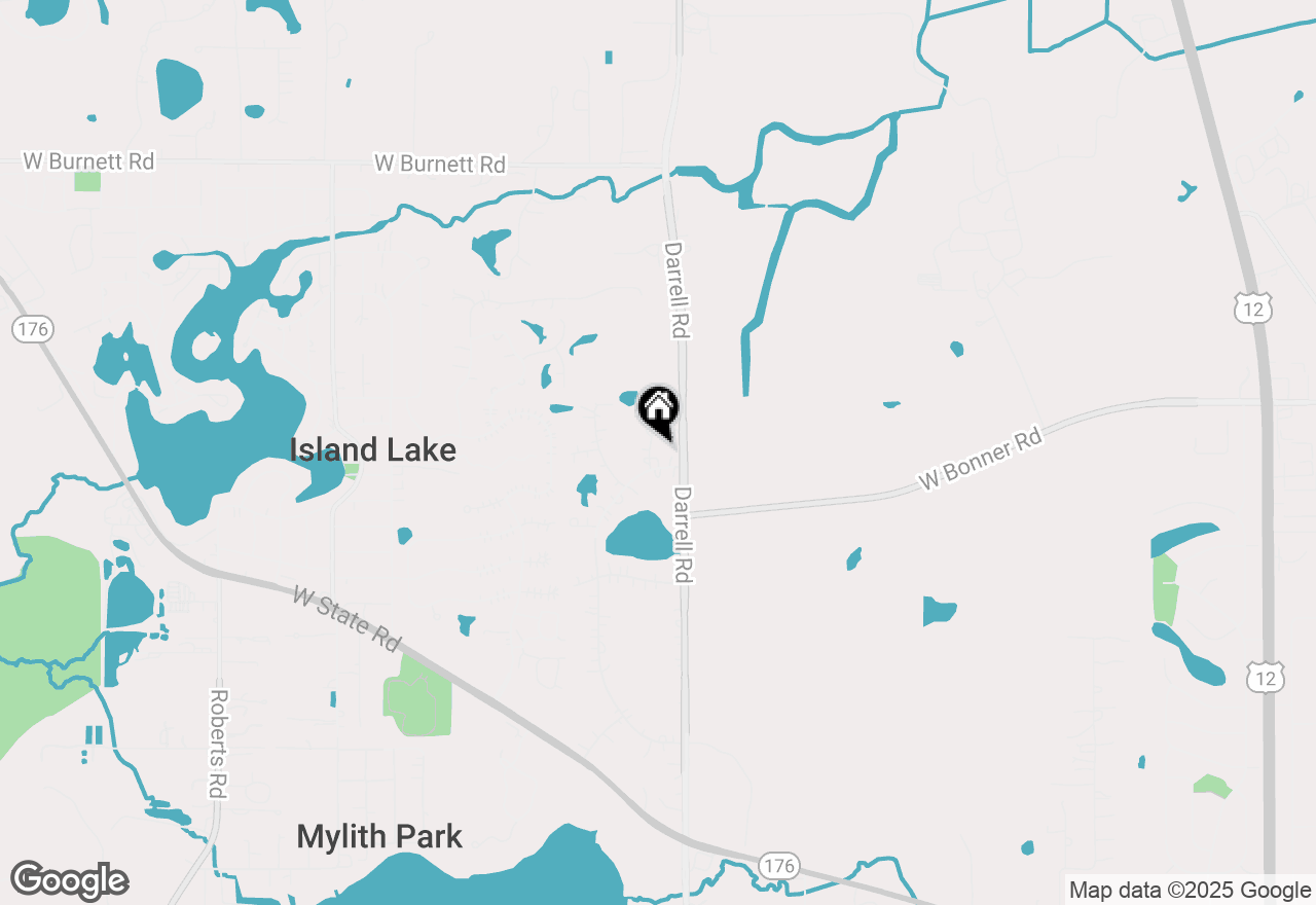 Map of 28389 N Oak Knoll Road, Mchenry, IL 60051