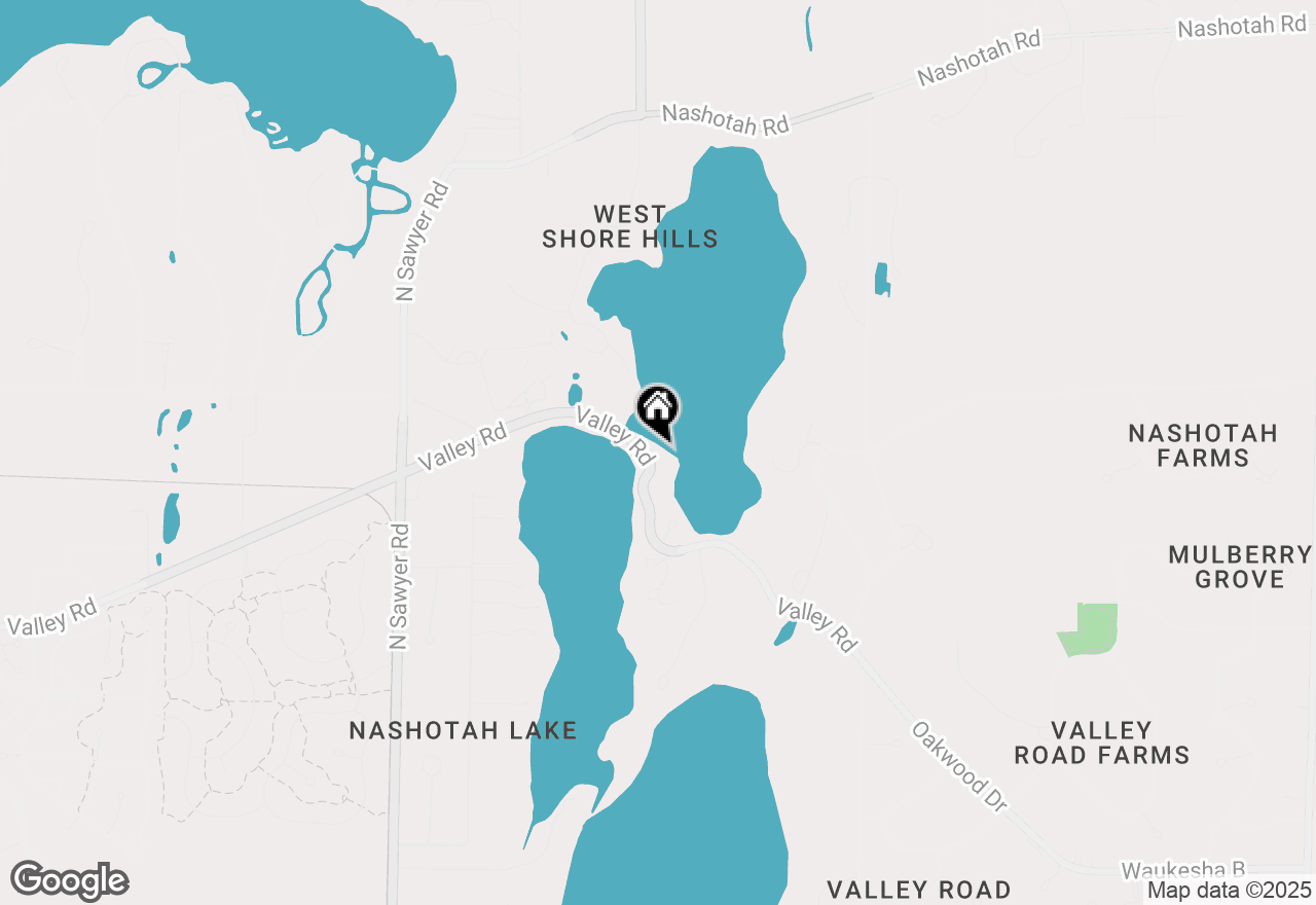 Map of 34436 Valley Rd, Summit, WI 53066
