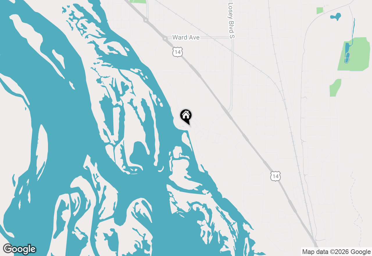Map of 3350 Bayside Ct, La Crosse, WI 54601