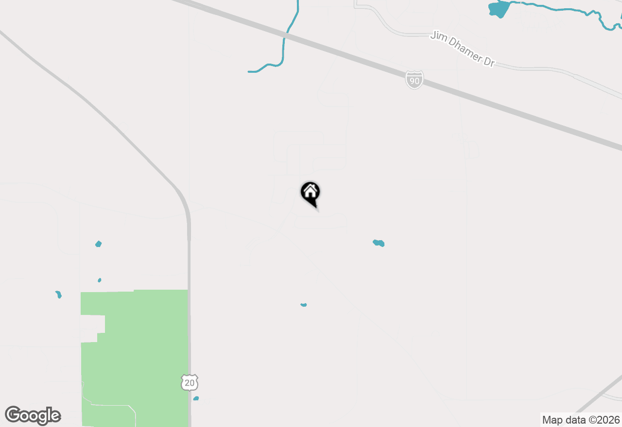 Map of 2540 Carlisle Lane, Hampshire, IL 60140