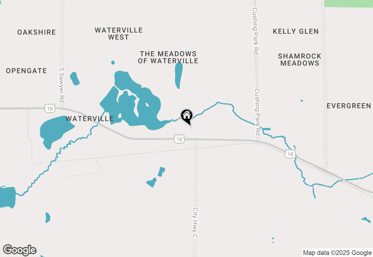 Map of 34100 Sunset Dr, Summit, WI 53066