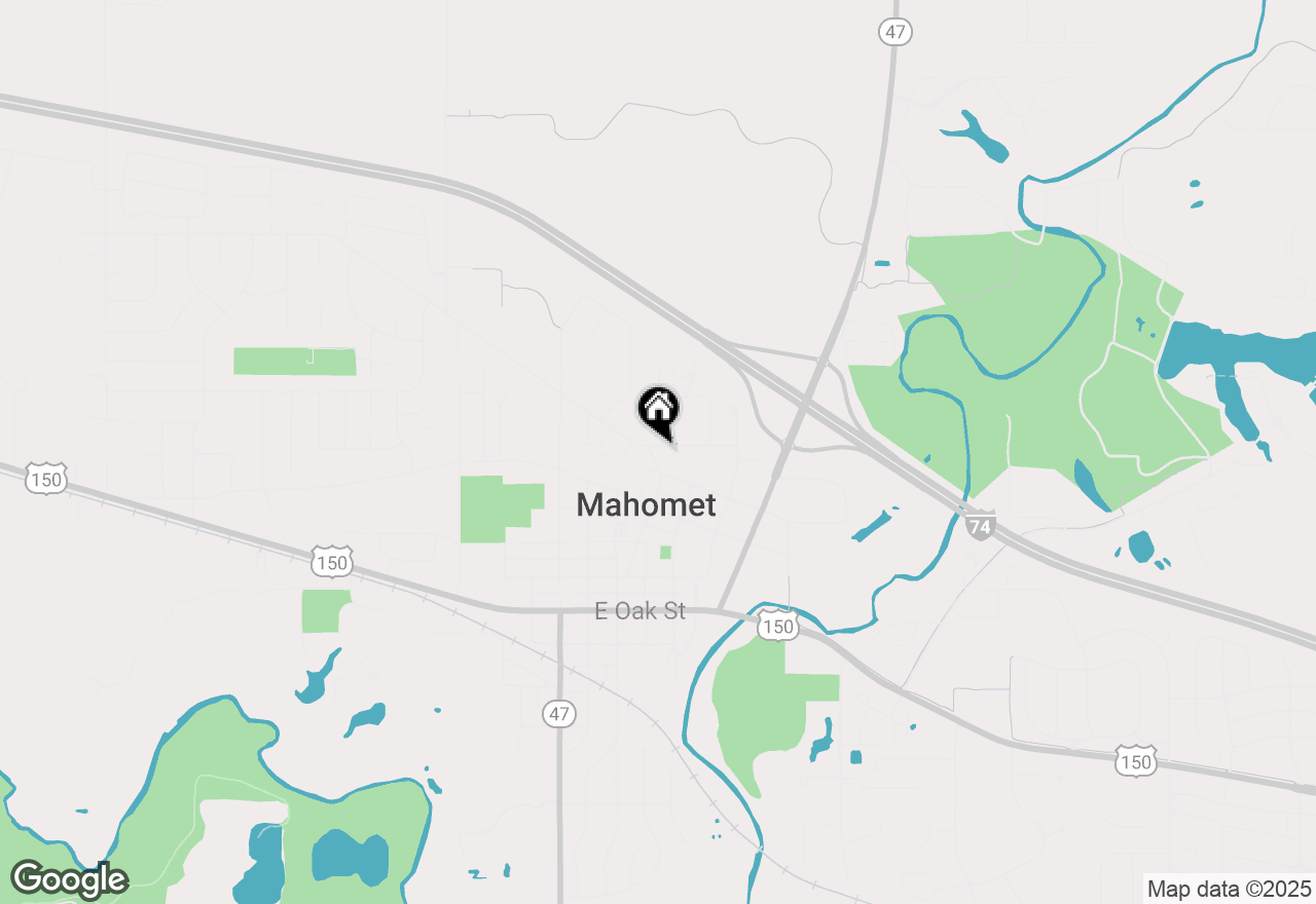 Map of 403 E State Street, Mahomet, IL 61853