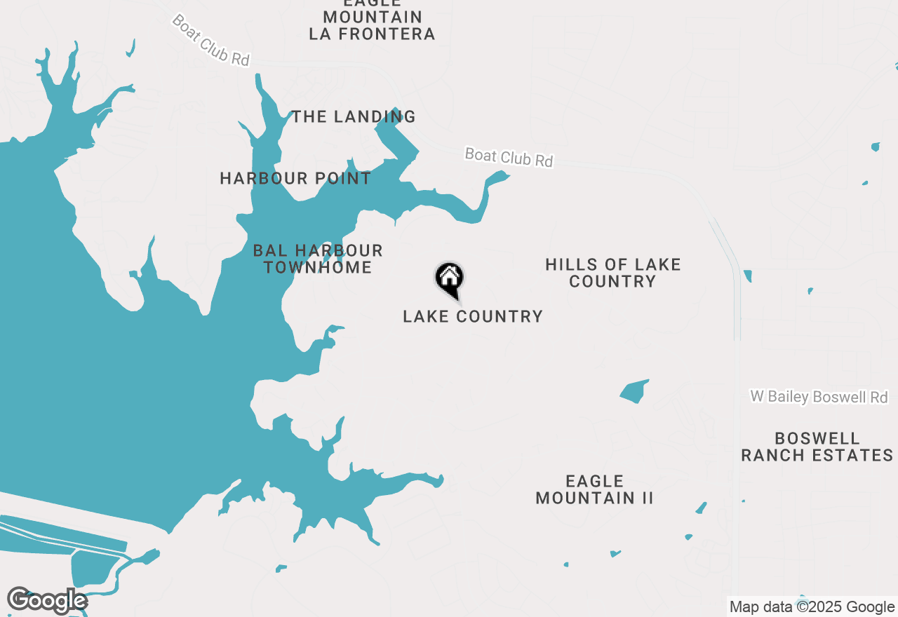 Map of 7625 Quail Ridge Street, Fort Worth, TX 76179