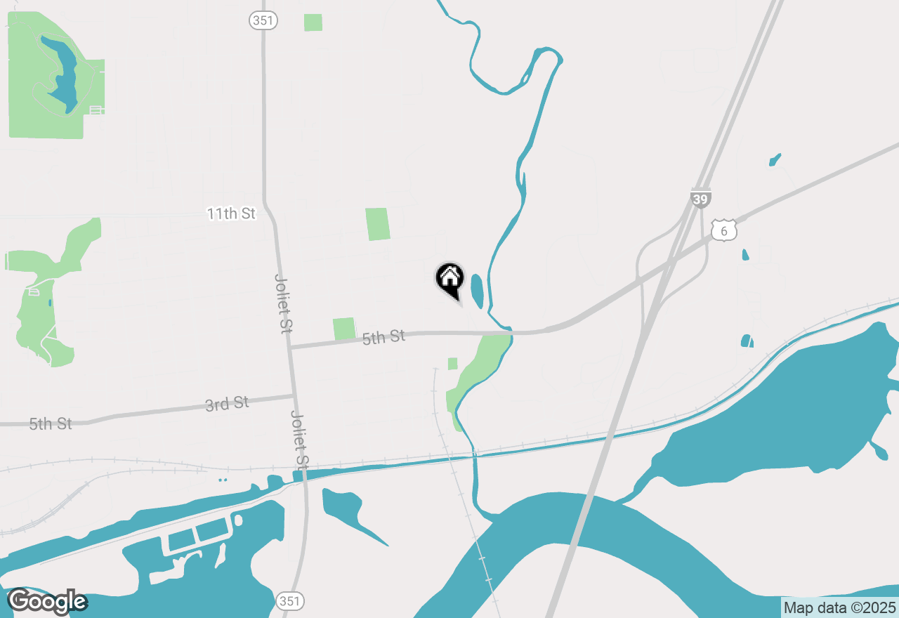 Map of 602 Todd Street, Lasalle, IL 61301