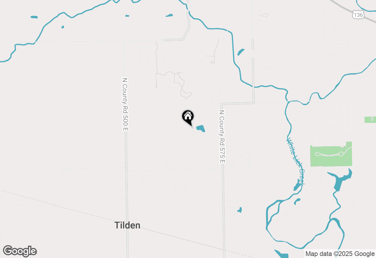 Map of 4919 Amber Crest Drive, Brownsburg, IN 46112