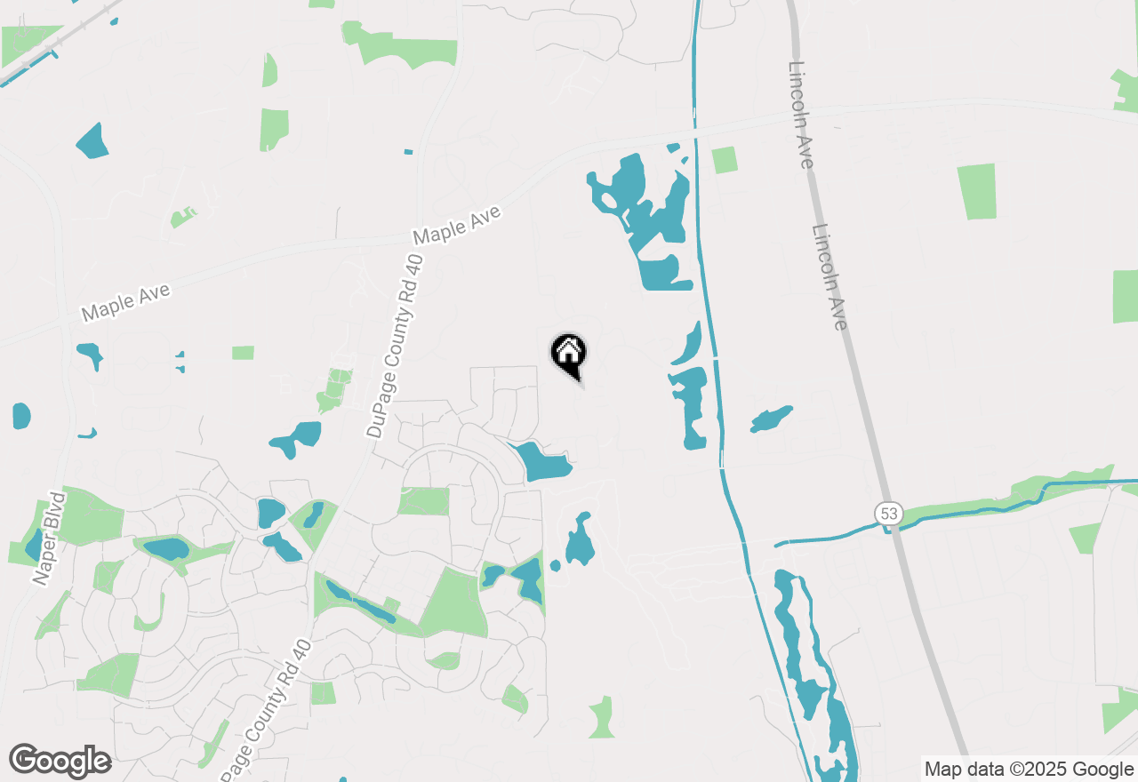 Map of 5945 Meadow Drive, Lisle, IL 60532