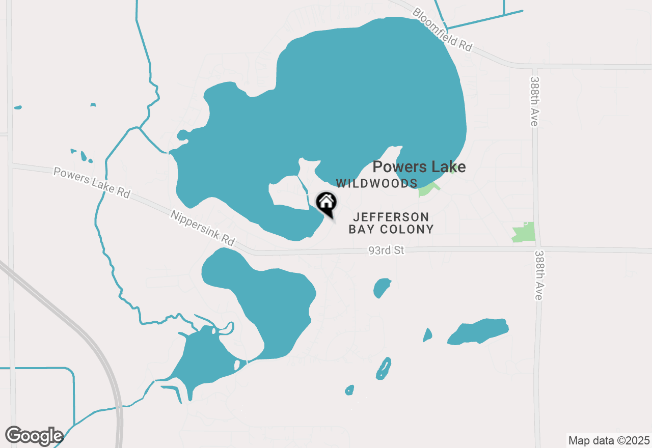 Map of 9154 402nd Ave, Genoa City, WI 53128