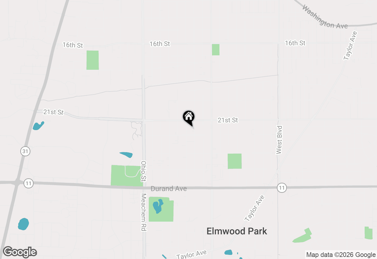 Map of 2205 Kentucky St, Racine, WI 53405