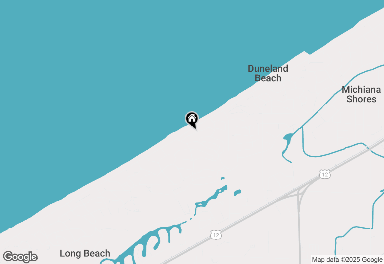 Map of 2931 Lake Shore Drive, Long Beach, IN 46360