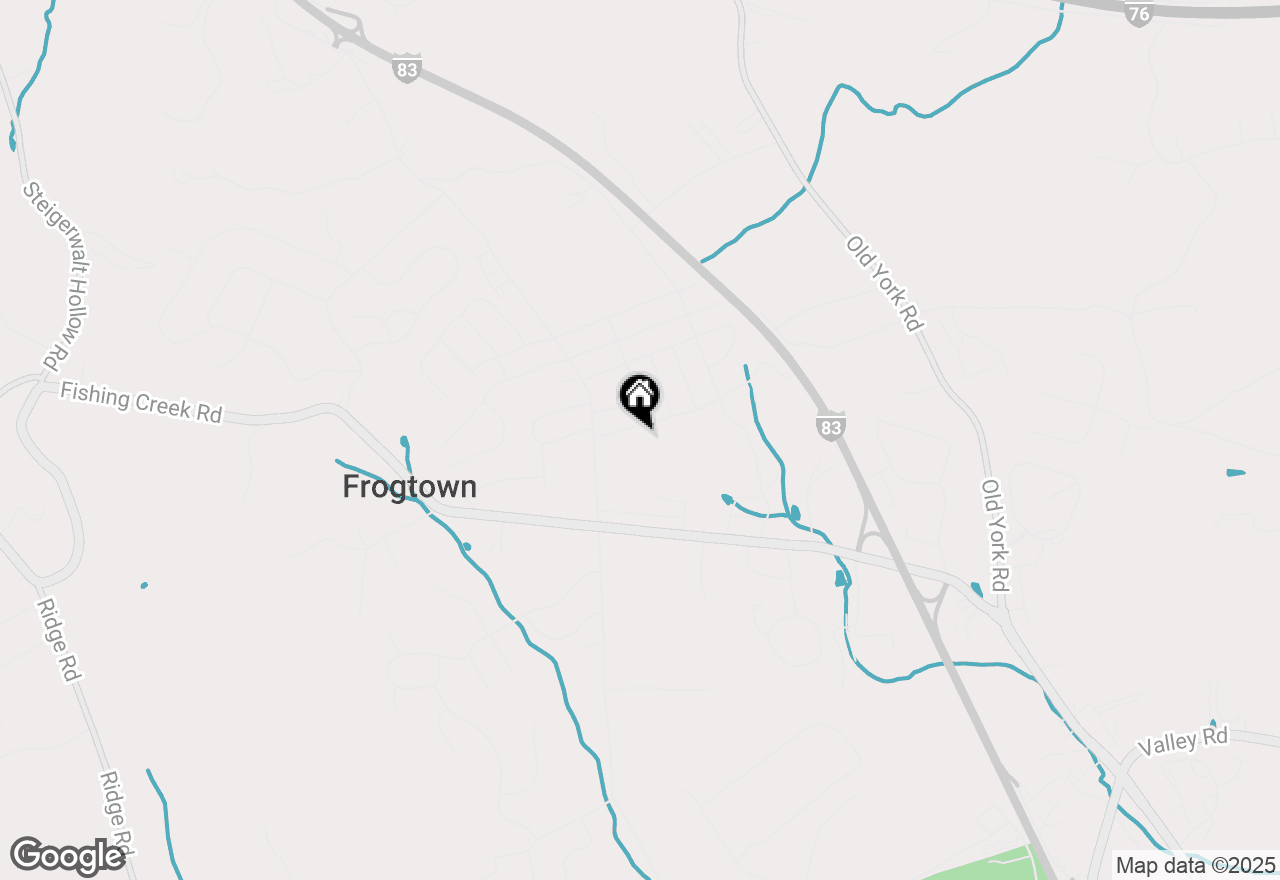 Map of 202 Fetrow Lane, New Cumberland, PA 17070