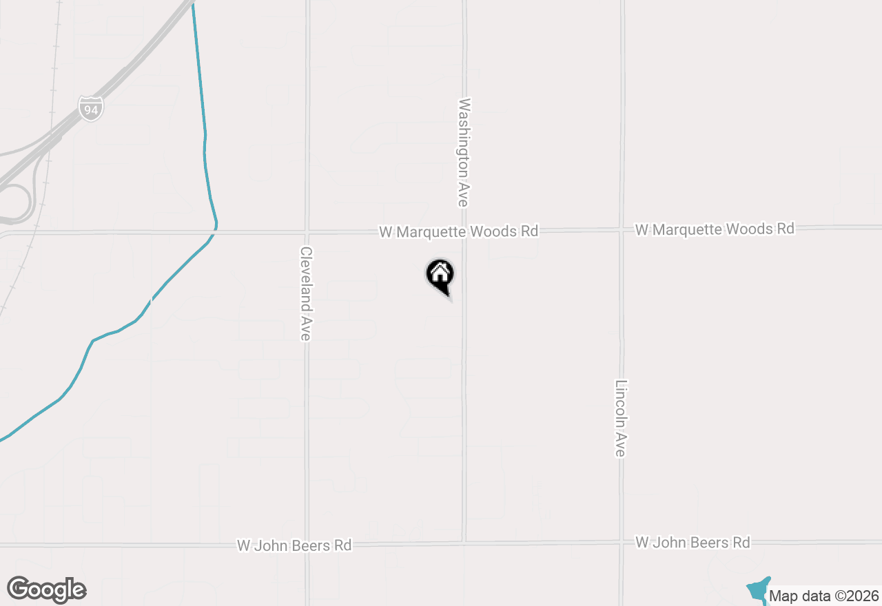 Map of 1362 Stonecreek Court, St. Joseph, MI 49085