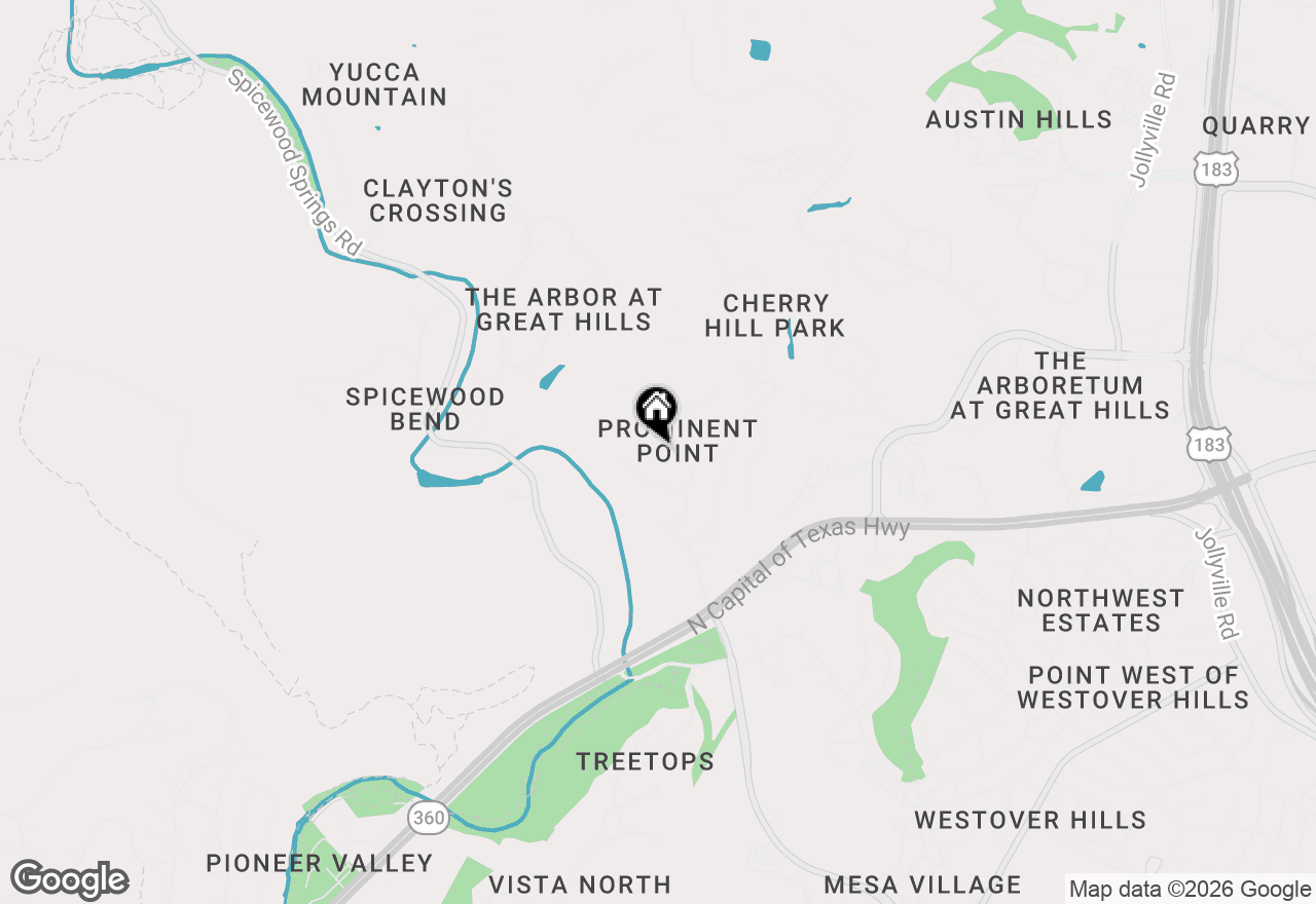 Map of 8703 Bluegrass Dr, Austin, TX 78759