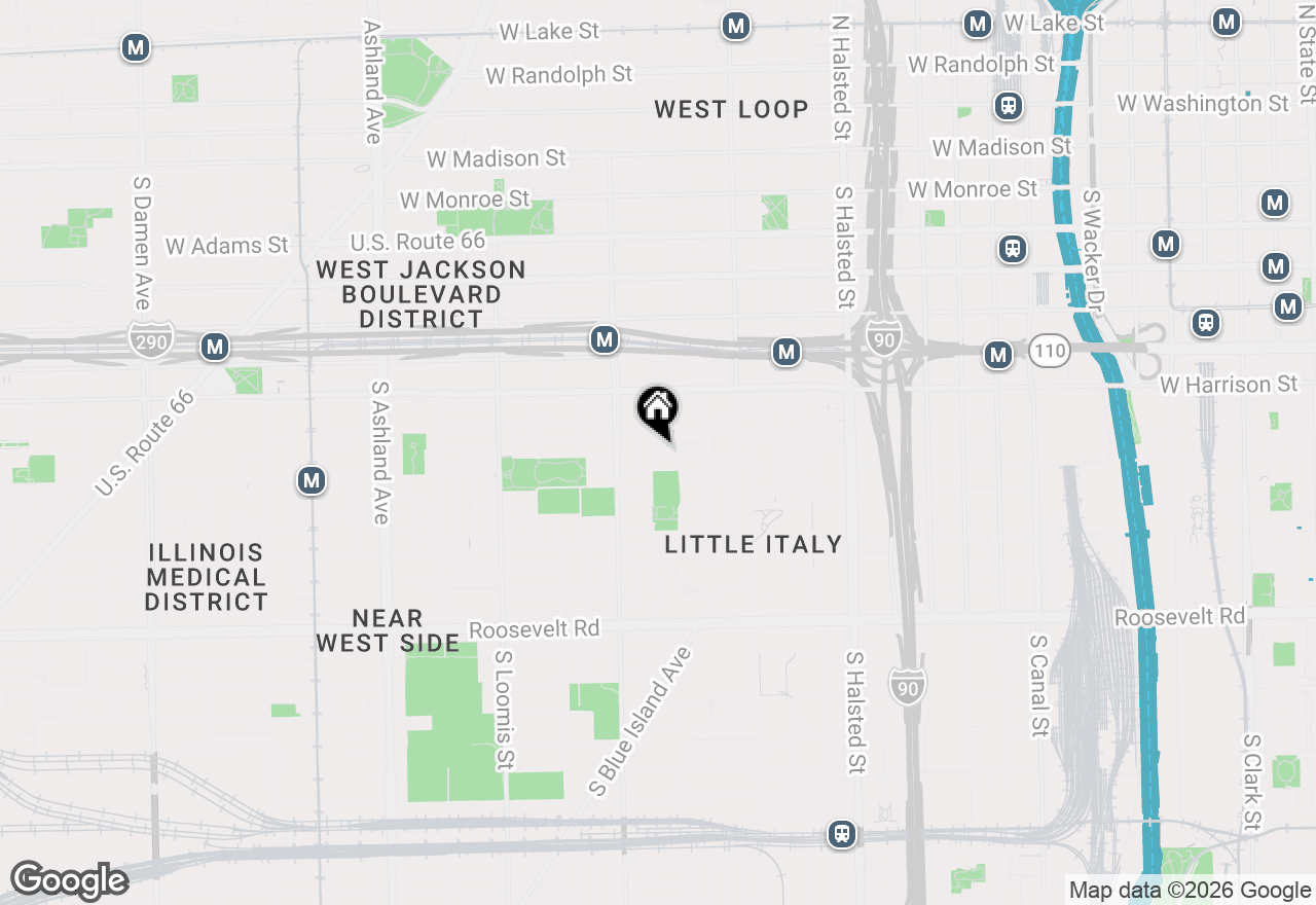 Map of 721 S May Street, Chicago, IL 60607