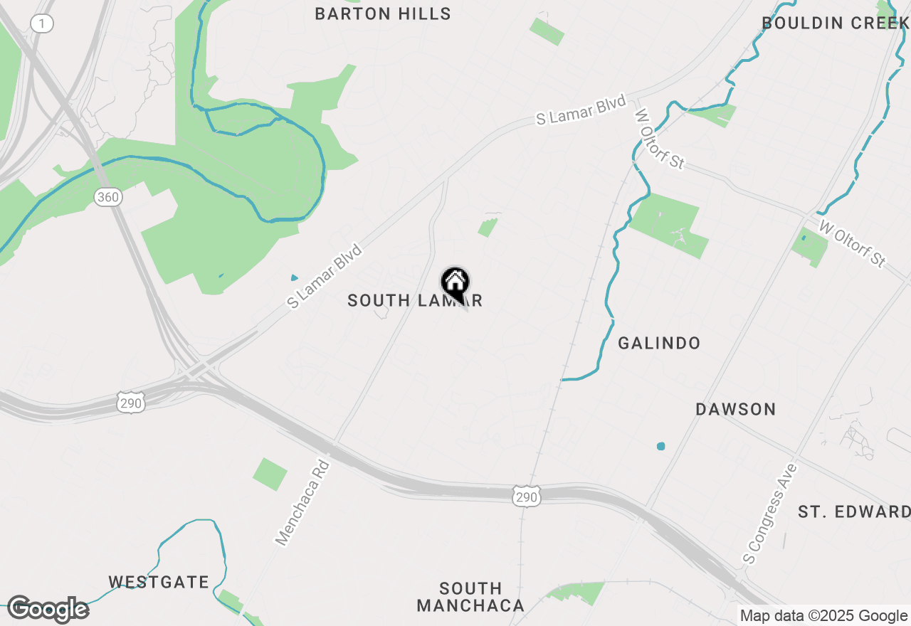 Map of 3508 Winfield Cv, Austin, TX 78704